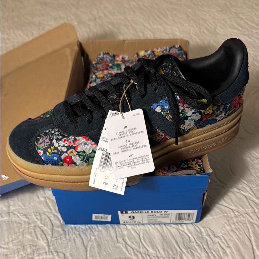Adidas Liberty Gazelle Bold Size 9 💐